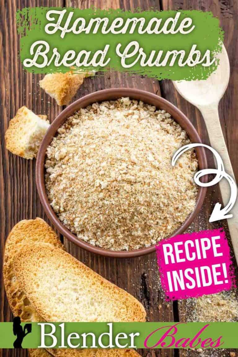 Homemade Bread Crumbs Healthy Food Recipes Blender Babes