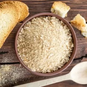 Homemade Bread Crumbs Recipe made in your Blendtec or Vitamix by @BlenderBabes