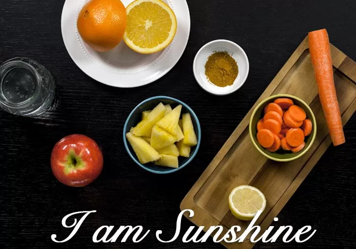 @BlenderBabes Juice Cleanse Detox Drink 1 I AM SUNSHINE