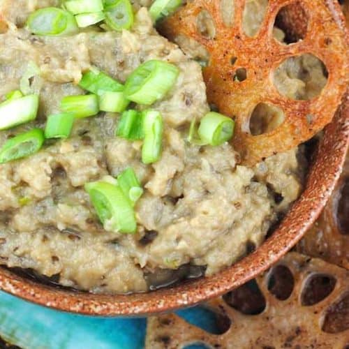 Miso Glazed Eggplant Dip Recipe Blender Babes
