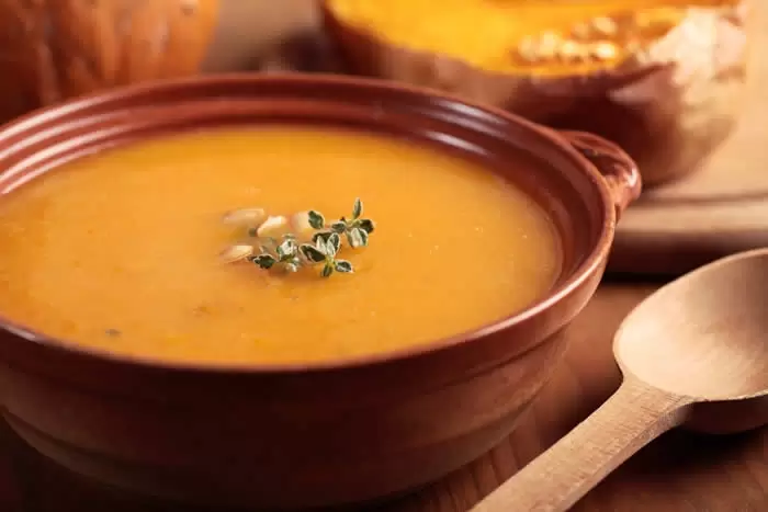 Kabocha Squash Cashew Soup