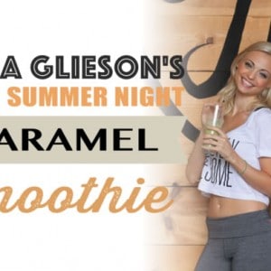 Katja Glieson's Vegan Caramel Green Smoothie Recipe via @BlenderBabes