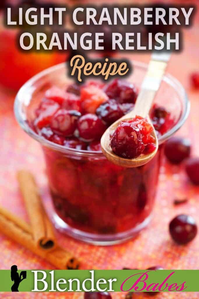 Light Cranberry Orange Relish Recipe