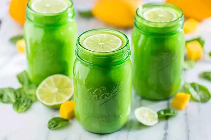 Smoothies for Kids - Mango Lime Green Smoothie