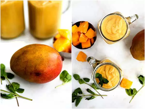 Mango White Bean Smoothie - Smoothies Without Bananas