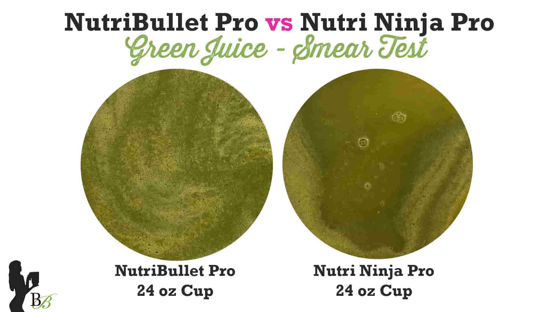 NutriBullet Pro vs Nutri Ninja Pro Smear Test