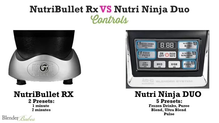 NutriBullet Rx vs Ninja Foodi Power Nutri DUO Side-by-Side Blender  Comparison 