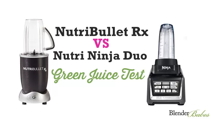 Nutri Ninja vs NutriBullet Test - Reviews Blender Babes