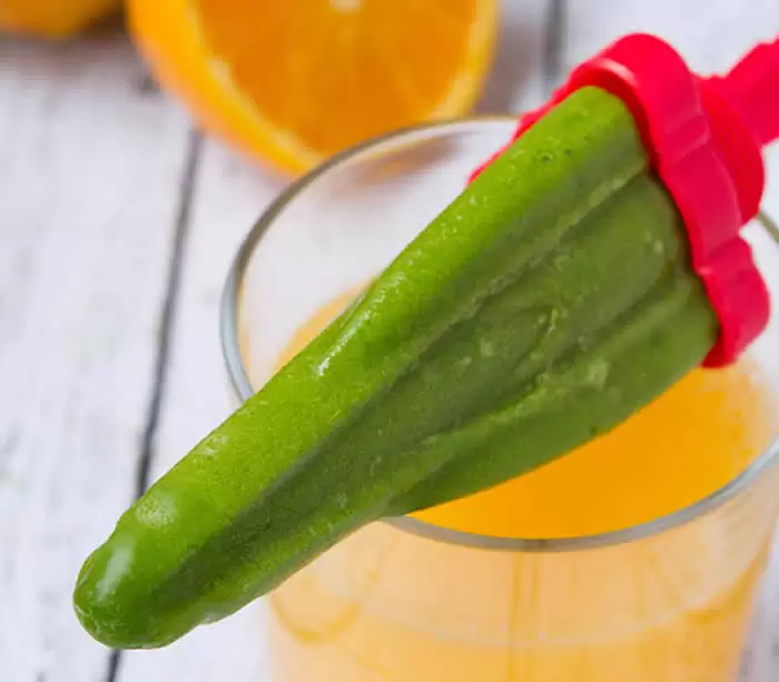 OJ Lean Green Ice Pops