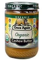 Once Again Cashew Butter Organic Once Again Cashew Butter Organic Natural & Organic Product Copmany Favorites at Natural Product Expo by @BlenderBabes