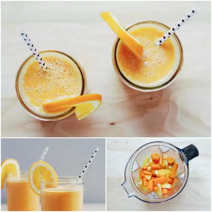 Smoothies for Kids - Orange Carrot Smoothie