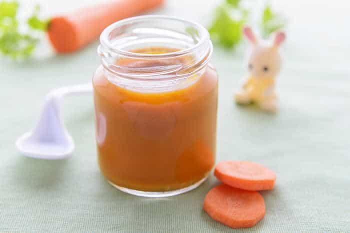 Organic Carrot Baby Food