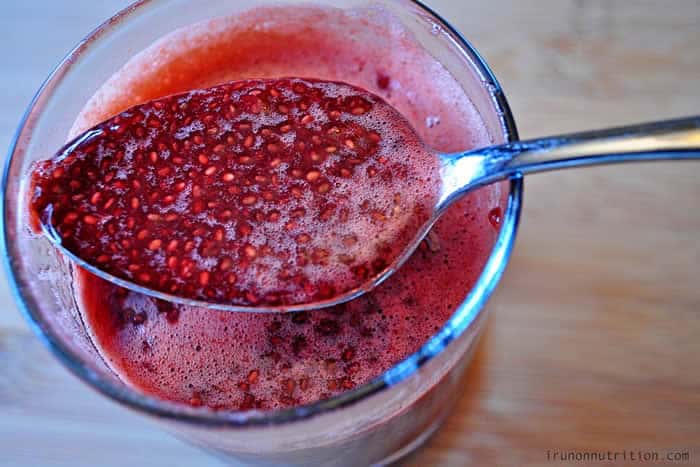 Red Cherry and Chia Seed Energy Gel