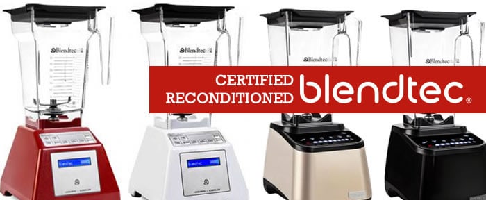 Refurbished Blendtec blenders