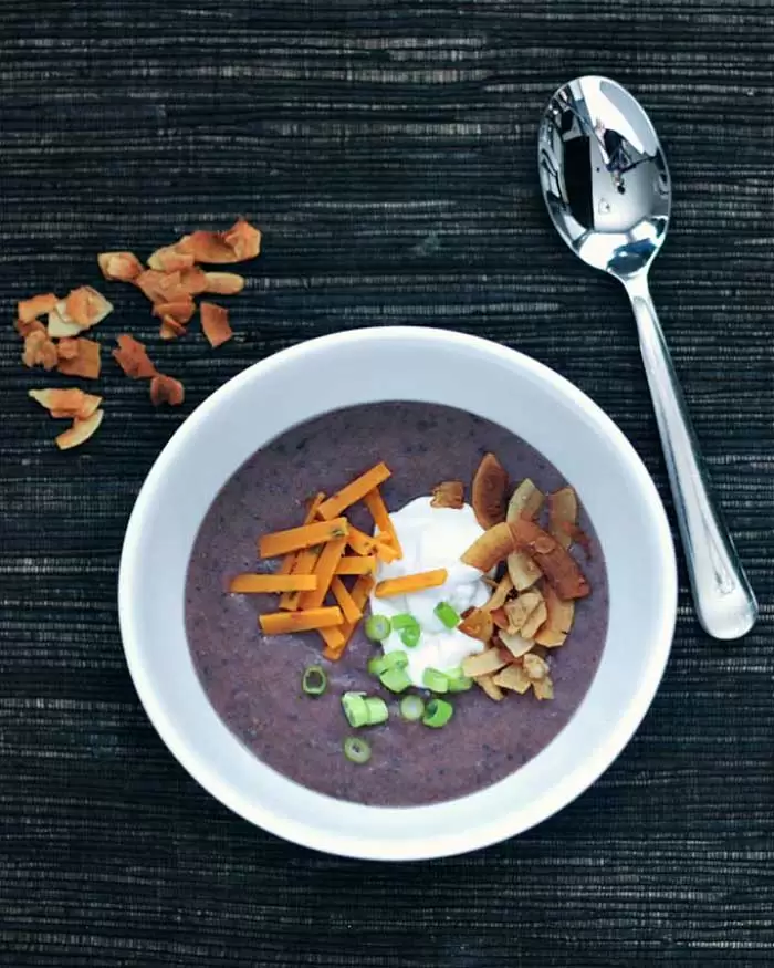 Easy Blendtec and Vitamix Soup Recipes That You Can Make In Any Blender Purple Potato Soup