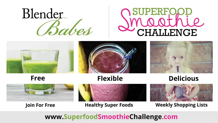Join @BlenderBabes' Free Superfood Smoothie Challenge
