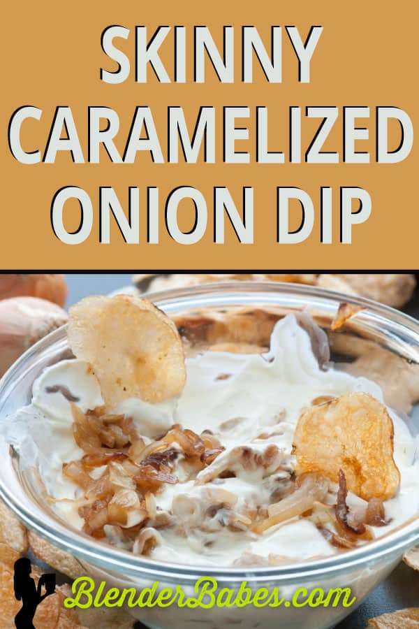 Skinny caramelized onion dip recipe