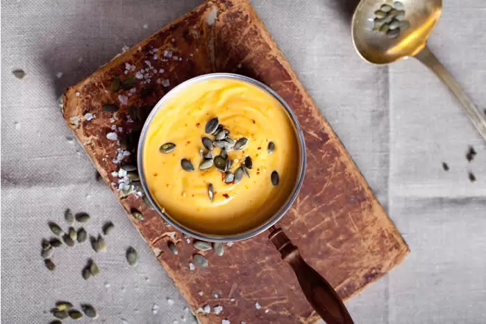 Southwest Roasted Pumpkin Soup