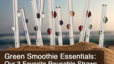 Green Smoothie Essentials - Our 3 Favorite Reusable Straws by @BlenderBabes