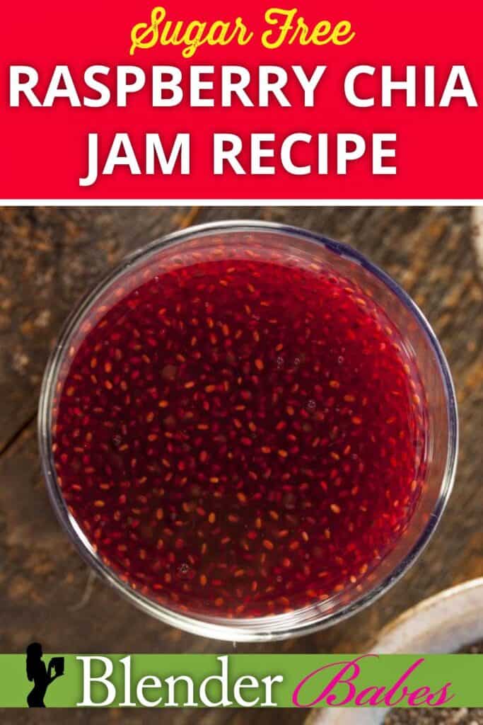 Sugar Free Raspberry Chia Jam Recipe