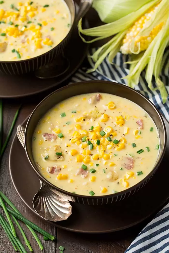 Easy Blendtec and Vitamix Soup Recipes That You Can Make In Any Blender Corn Chowder Soup