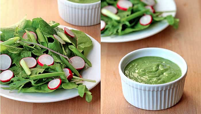 Kimberly Snyder's Sweet Basil Lime Dressing Recipe from @BlenderBabes