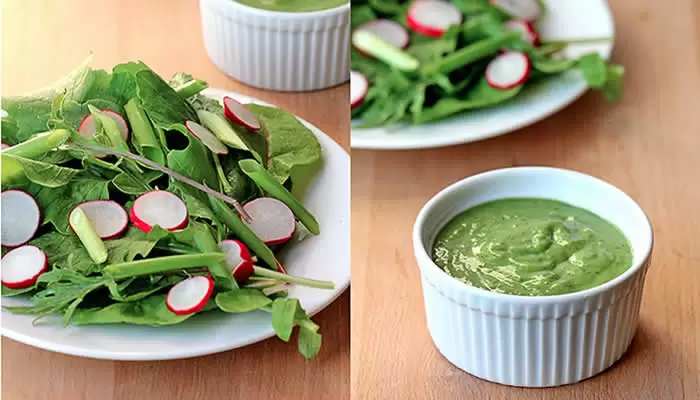 Green Goddess Dressing Recipe {or Dip!} - Belly Full