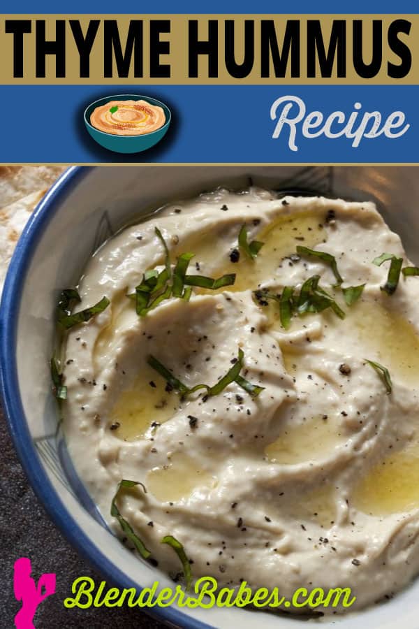 Thyme Hummus Recipe