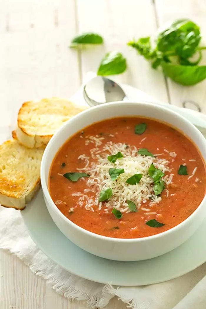 Easy Blendtec and Vitamix Soup Recipes That You Can Make In Any Blender Tomato Basil Soup