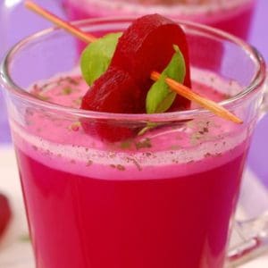 True Watermelon Blood Juice Recipe by @BlenderBabes