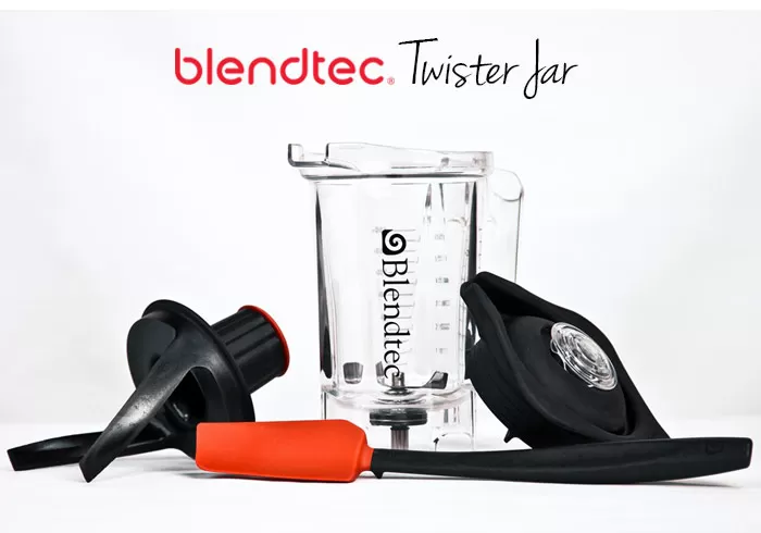 Lid-Tamper System for Blendtec Jars