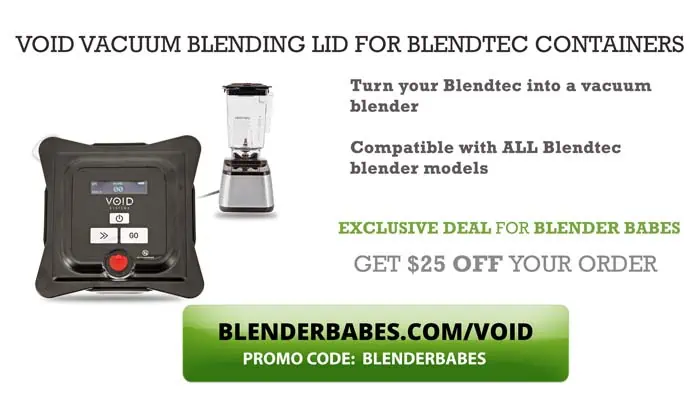 Blendtec vacuum blender