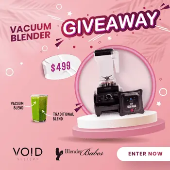 Vacuum blender giveaway