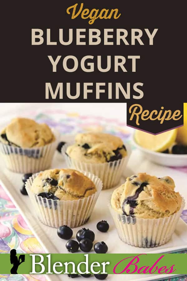 Vegan Blueberry Yogurt Muffins