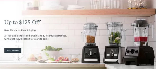 Vitamix Black Friday 2019 Holiday Sales