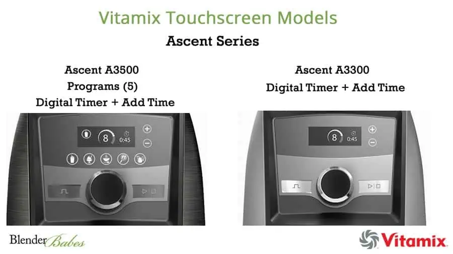 Vitamix Touchscreen Models