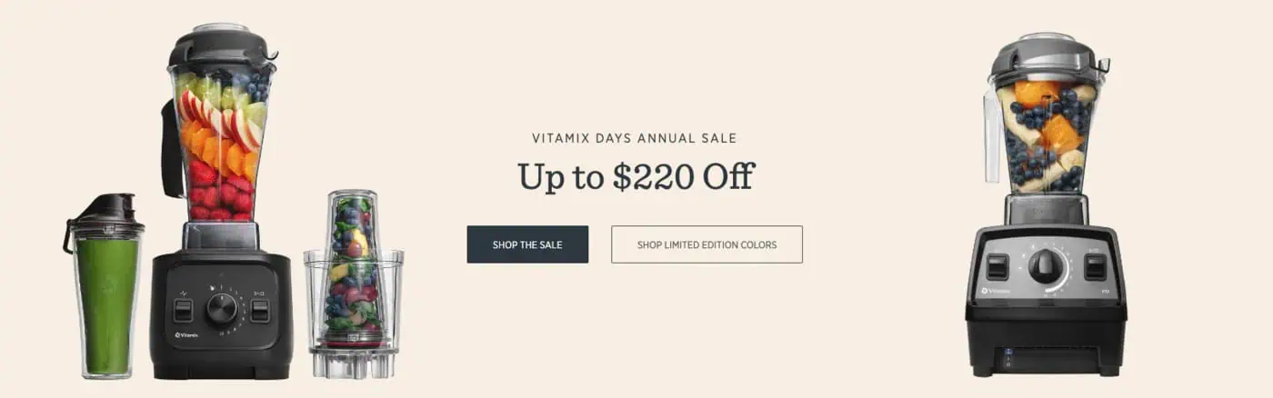 Vitamix Days Sale August 2026 homepage Vitamix Days Sales August 2026