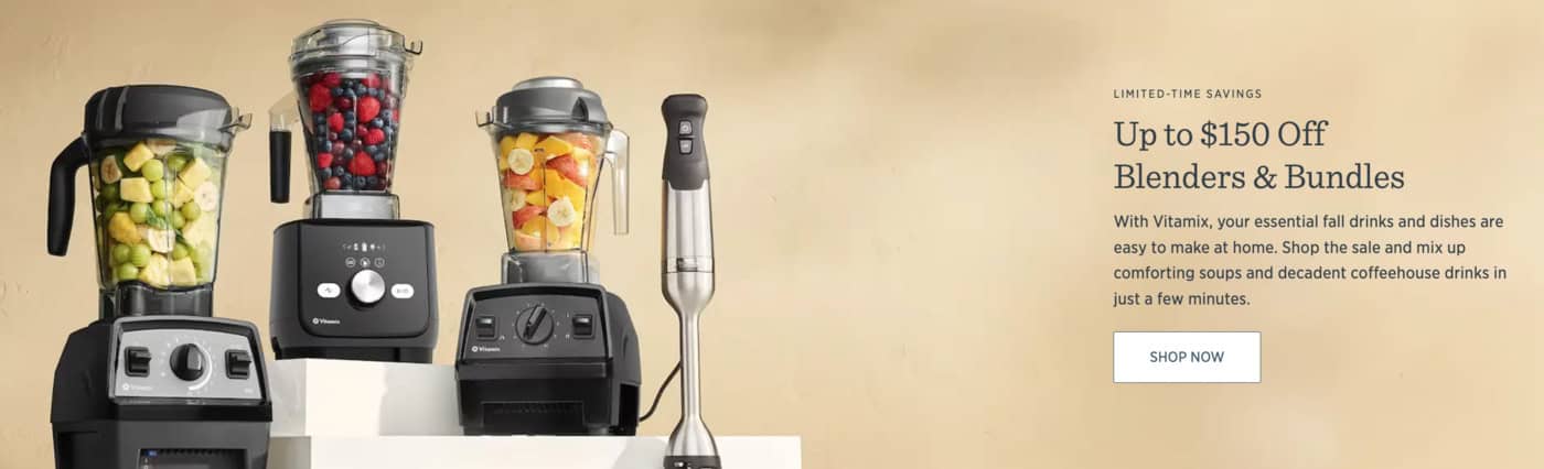 Fall Vitamix Sale October 2025