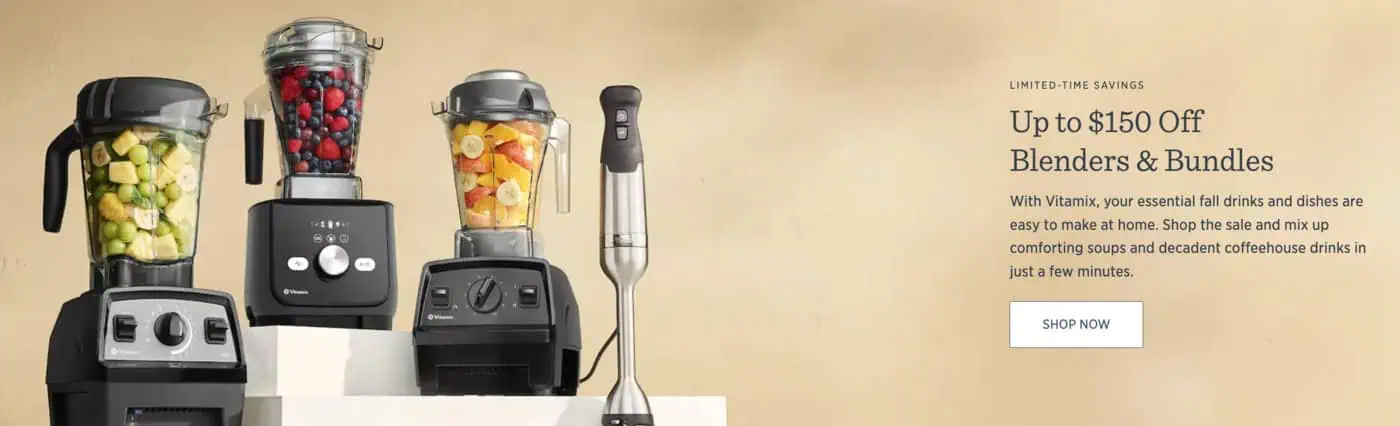 Fall Vitamix Sale October 2025