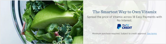 Vitamix payment plans