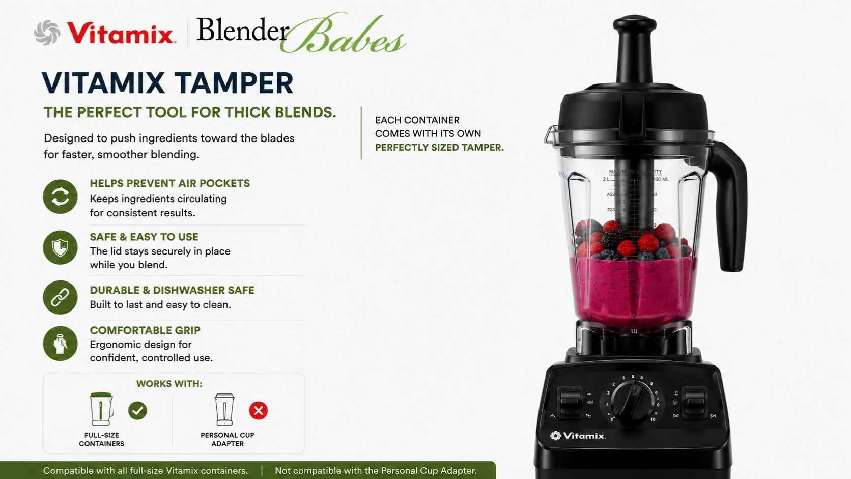 Vitamix Tamper Vitamix Tamper
