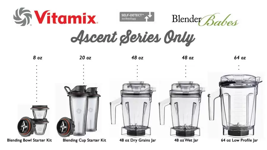 Vitamix Ascent Containers