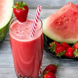 Watermelon pre workout smoothie