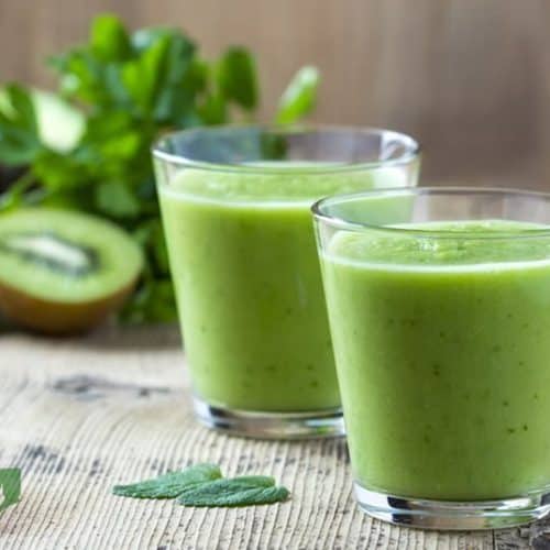 Kiwi Ginger Weight Loss Green Smoothie Recipe Blender Babes