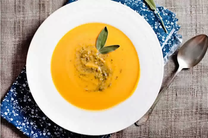 White Bean Pumpkin Soup Bisque