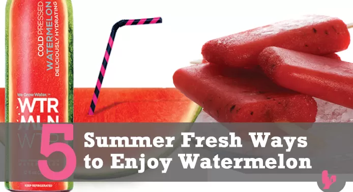 5 Summer Fresh Ways to Enjoy Watermelon by @BlenderBabes