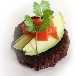Zesty Chipotle Black Bean Cakes made in your Blendtec or Vitamix by @BlenderBabes