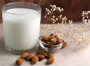 Almond milk substitute in a blendtec or vitamix blender