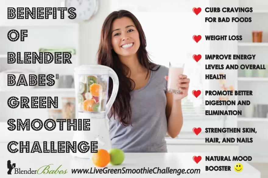Health Benefits of @BlenderBabes' FREE Green Smoothies Challenge