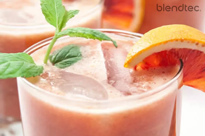 Easy Blood Orange Mojito Cocktail Recipe in your blender